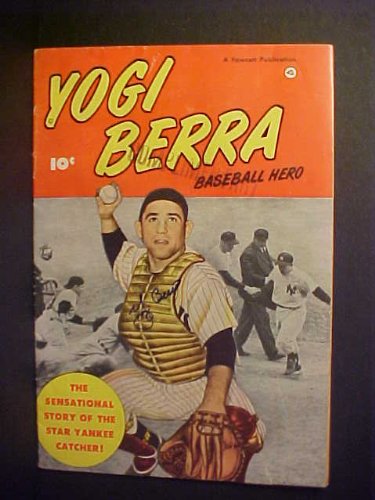Yogi Berra New York Yankees Autographed 1951 Baseball Hero Comic Book