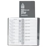 Dome 750 Mileage Log/Expense Record, 3.5 x 6.5 Inches, Logs 324 Trips (DOM750)