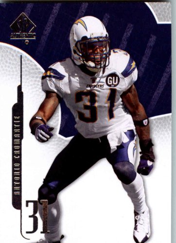 2008 SP Authentic #48 Antonio Cromartie - San Diego Chargers (Football Cards)