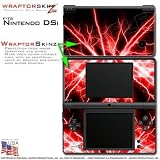 Nintendo DSi Skin Lightning Red WraptorSkinz Skins (DSi NOT INCLUDED)