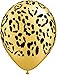 Cheetah Print Balloon Bouquet Set Party Decoration 8pc