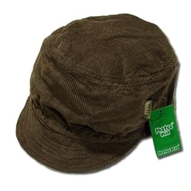 PHATEE(ファティー) HALF CAP CORDUROY アーミー ハーフキャップ コーデュロイ / ブラウン