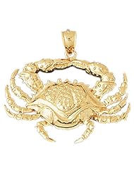 CleverEves 14K Gold Pendant Crabs 9.6 - Gram(s)