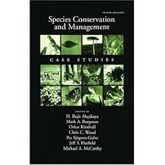 Species Conservation and Management: Case Studies