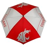 NCAA Washington State Cougars 62-Inch WindSheer Hybrid Umbrella