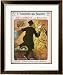 Alphonse Bertillon French Criminologist a Satire on His System, Looking for Clues Framed Art Poster Print by Musacchio, 24x29