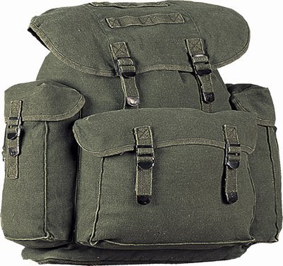 BW-Rucksack oliv