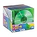 CD-R 700MB 52X with Color Branded Surface 5pk Slim Case Assorted