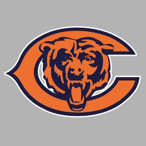 Chicago Bears Auto Car Bumper Decal Sticker 7.5 X 5