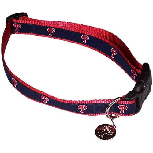 Sporty K9 SK9-547 Medium/Large Philadelphia Phillies Dog Collar at Amazon.com