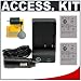 2 CTA Replacement Nikon EN-EL8 Batteries and Mini Battery Charger for the Coolpix S1, S2, S3, S5, S50, S50c, S6, S7c, S9, P1 & P2 Digital Cameras
