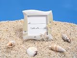 Review Cassiani  / 2X3 Place Card Frame Beach Theme in Sand Colors (Set of 12) - Wedding Favors