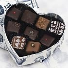 Rococo Heart Box no. 1 with mixed ganaches