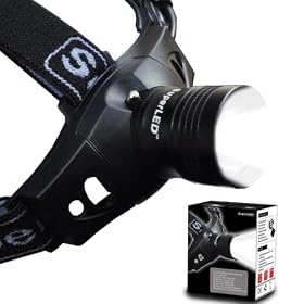 SuperLED CREE LED Head Torch 3w 160 Lumens Headlight