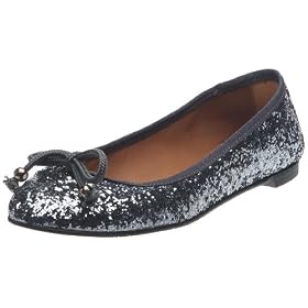 ballerine ivoire mariage RAS Carol Glitter Ballerines femme