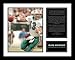 Dan Marino Miami Dolphins NFL Framed Photograph with Farewell Retirement Speech