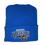 Adult NBA Orlando Magic Warm Ski & Skate Roll Up Beanie / Winter Hat - One Size Fits All - Blue