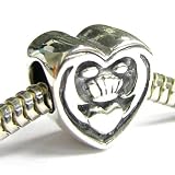 Queenberry (Free S/H) Sterling Silver Heart Love Celtic Friendship Claddagh Bead For Pandora Troll Chamilia Biagi European Story Charm Bracelets Jewelry