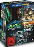 3 Blu-ray Trash Box : Transmorphers - Alien Vs Hunter - Mega Shark Vs Giant Octopus [3 DVDs]