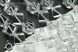 水晶通キューブ8x8ミリ（16個） の評価・レビュー
