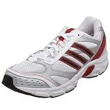 adidas Men's Duramo 2 Running Shoe,White/Red/Silver,6.5 M