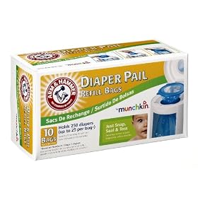 Munchkin Arm & Hammer Diaper  Refill Bags
