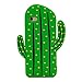 iPhone 6S Plus Case, MC Fashion Cute 3D Vivid Cactus Prickly Pear Plant Soft and Protective Silicone Rubber Phone Case for iPhone 6S Plus (2015) & iPhone 6 Plus (2014) (Cactus)