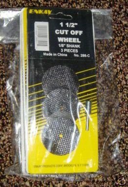 Dremel 1 1/2 Cutoff Set for Drills