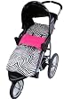 Tivoli Couture 2 in 1 Cuddle Tot Footmuff and Stroller Liner, Zebra
