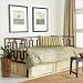 Fashion Bed Group Miami Metal Daybed in Coffee Finish with Pop-Up Trundle