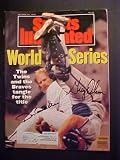 Dan Gladden Minnesota Twins & Greg Olson Atlanta Braves Autographed October 28, 1991 Sports Illustrated Magazine