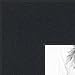 ArtToFrames 24x32 inch Satin Black Picture Frame, 2WOMFRBW26079-24x32