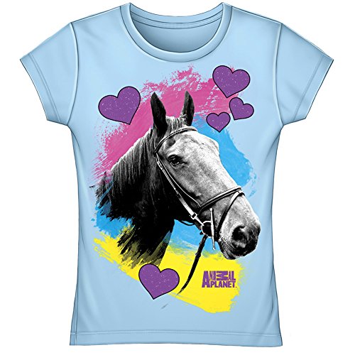 Horse Hearts Humane Society Fitted Girls Tee Shirt