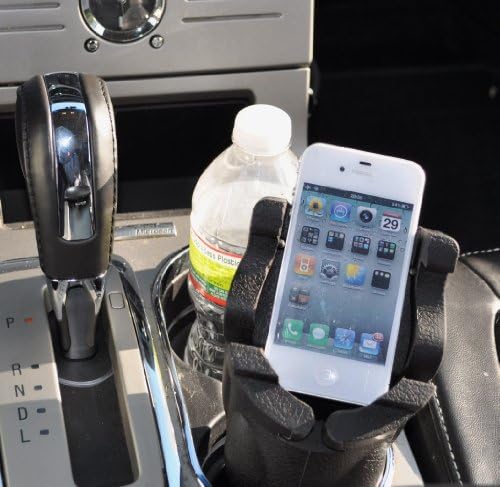 Hercules Holder PINK Smart Phone Holder. Holds iPhones 3, 4, 5, and 6 (NOT 6 PLUS). Holds Samsung Galaxy S3 + S4 (NOT S5 OR NOTE). Works in Car Cupholders, other Cup Holders and on Flat Surfaces.