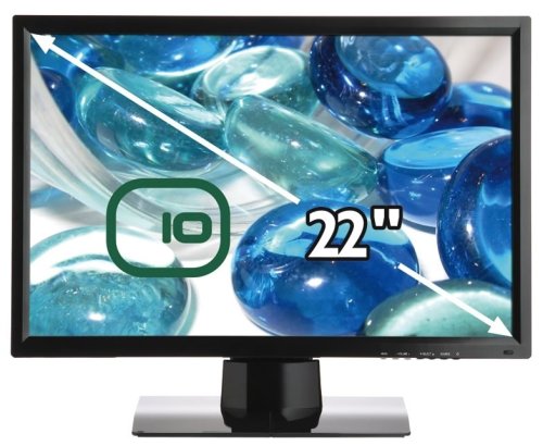 Childrens Toyshop  Computer : Edge10 22 inch Wide TFT Monitor Black DVI