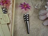 D'Lusso Murano style glass bottle stopper pink daisy
