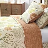Caicos Comforter - Super Queen, Hand Tacked - Frontgate