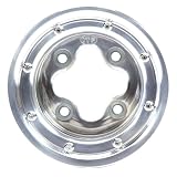 ITP Trac Lock Polished Rear Wheel - 9x8, 3+5, 4 115 , Finish: Polished TL9842 by ITP Tires