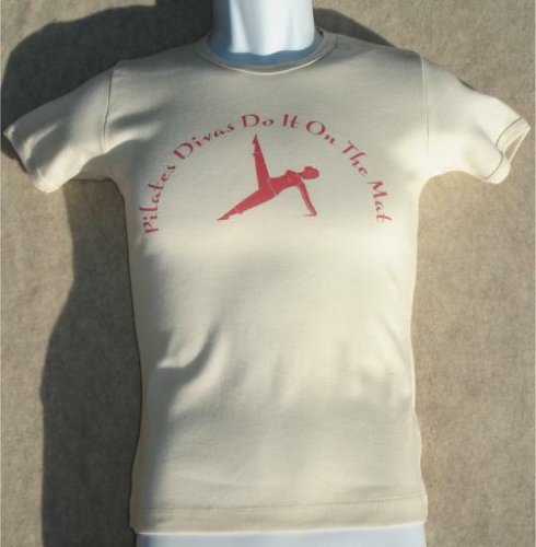 Women's BuddhiWear Pilates Divas Do It On The Mat Basic T-Shirt