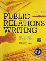 Public Relations Writing Public Relations Writing