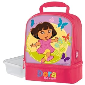Thermos Dual Compartment Lunch Kit, Dora The Explorer