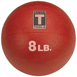 Body Solid Tools BSTMB8 8-Pound Medicine Ball (Red)