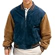 Port Authority - Sueded Leather Letterman Jacket (J782)