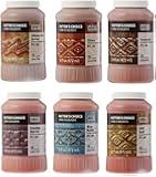 Amaco 39182X Potters Choice Glazes, 1 pint Capacity, Assorted Colors