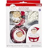 Wilton 415-8553 Elf on The Shelf Cupcake Decorating Kit