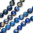 Lapis Lazuli Round Beads 8mm AAA /15 Inch Strand