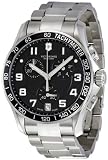 Victorinox Swiss Army Mens 241494 Black Dial Chronograph Watch