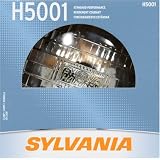 Sylvania H5001 Standard 50-Watt Round Halogen Headlight by Sylvania