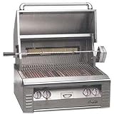 Alfresco Gas Grills Classic 30 Inch Natural Gas Grill With Rotisserie - Built In