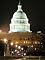 Night Shot of the United States Capitol Building and Capital Hill, USA Photographic Poster Print by David Clapp, 30x40